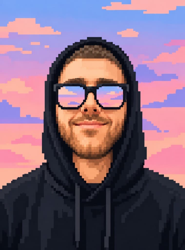 Portrait of Babak Ravanbakhsh, creative frontend developer known as Madbak